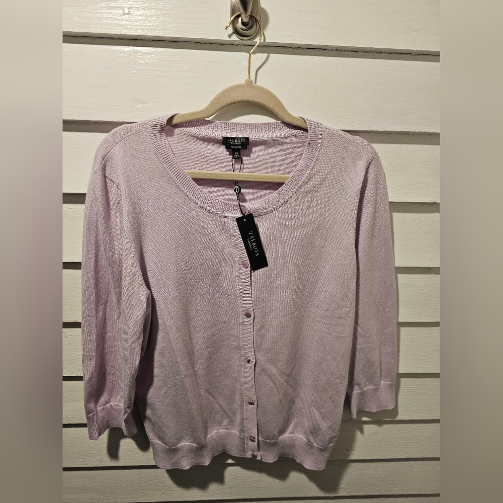 Talbots Cotton Cardigan